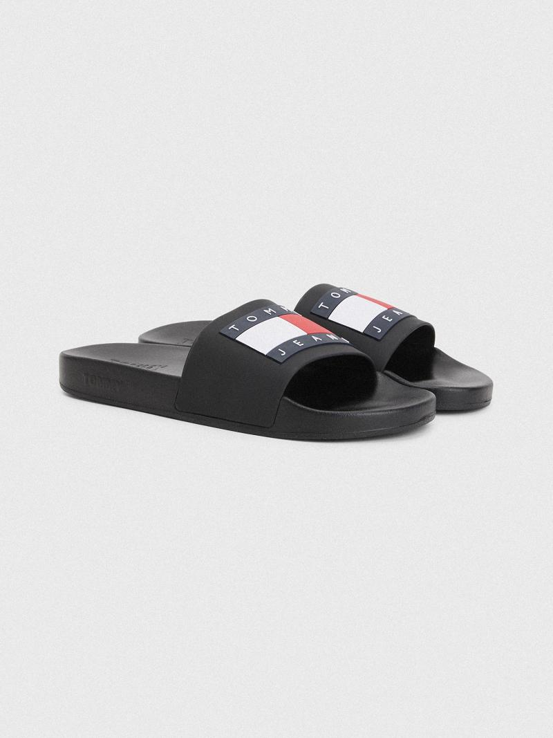 Sandalias Tommy Hilfiger Tommys pool Negros | MX_M31653