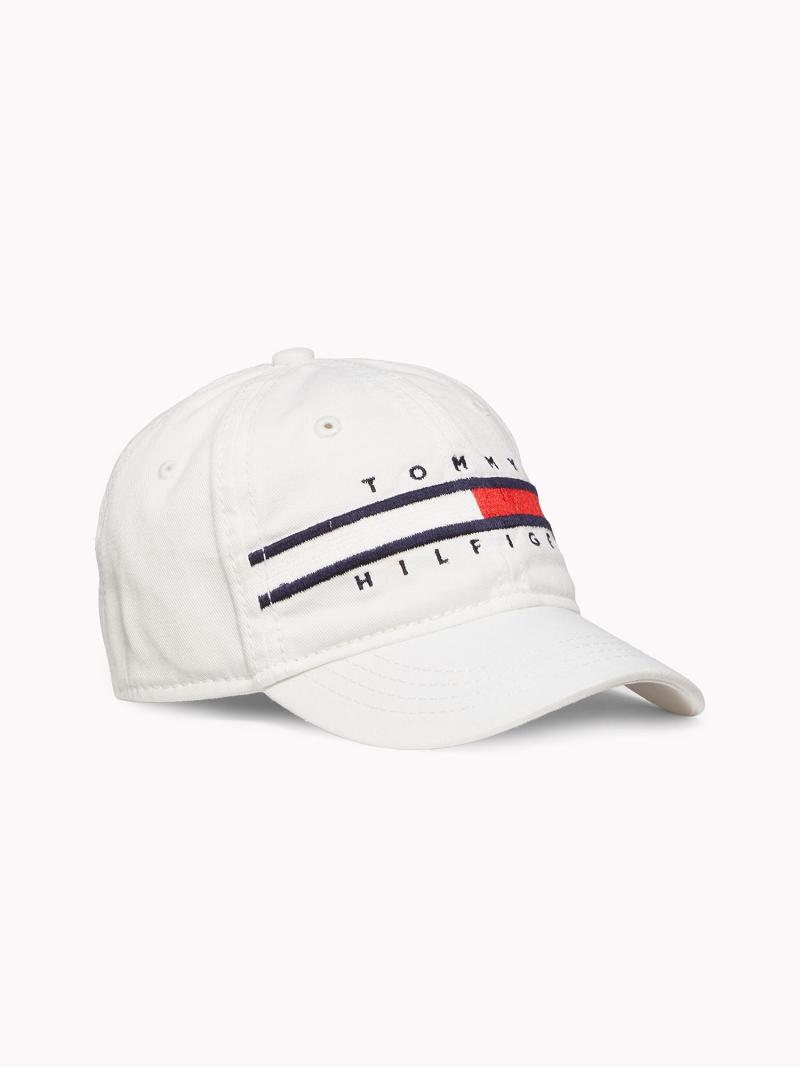 Sombreros Tommy Hilfiger Flag Blancos | MX_B2277