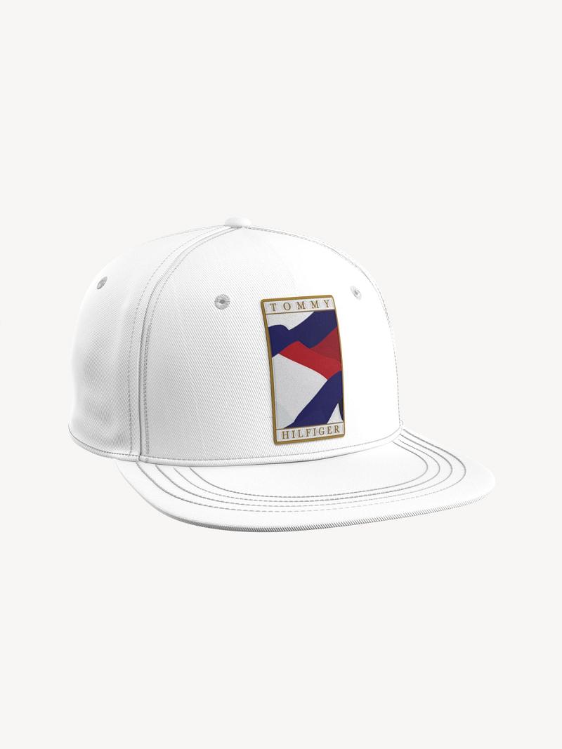 Sombreros Tommy Hilfiger Flag Planos Brim Blancos | MX_M31727