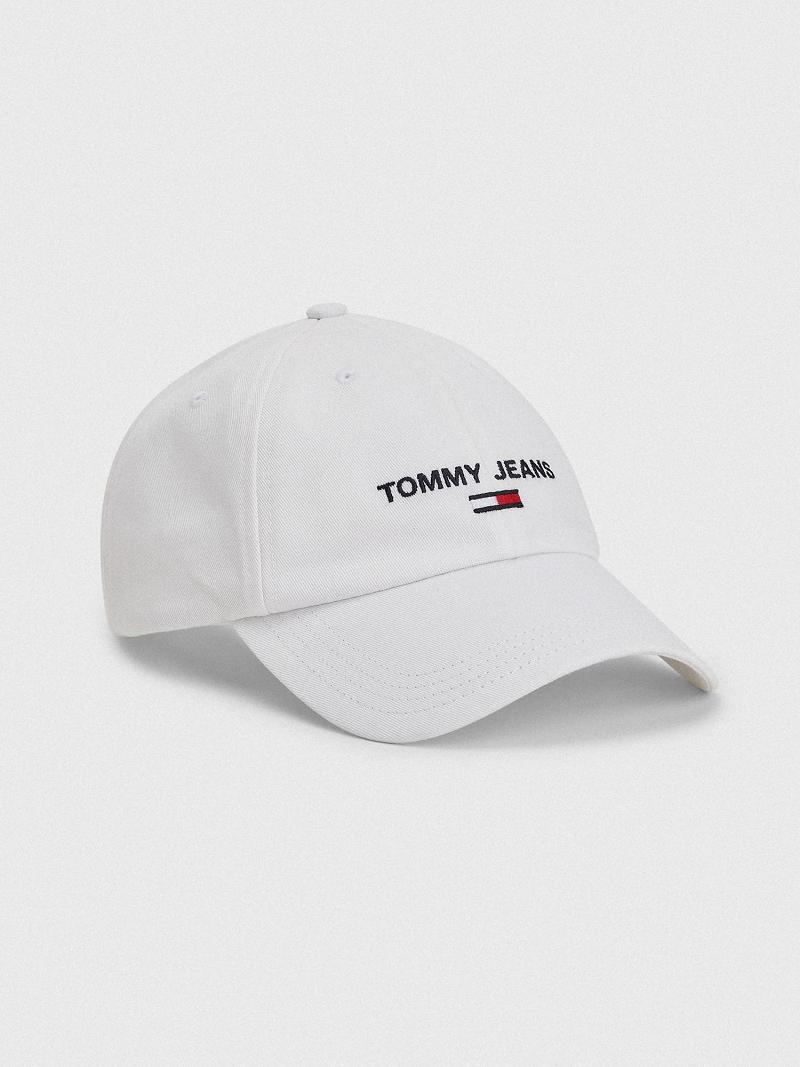 Sombreros Tommy Hilfiger Tommy Jeans Flag Blancos | MX_M31738