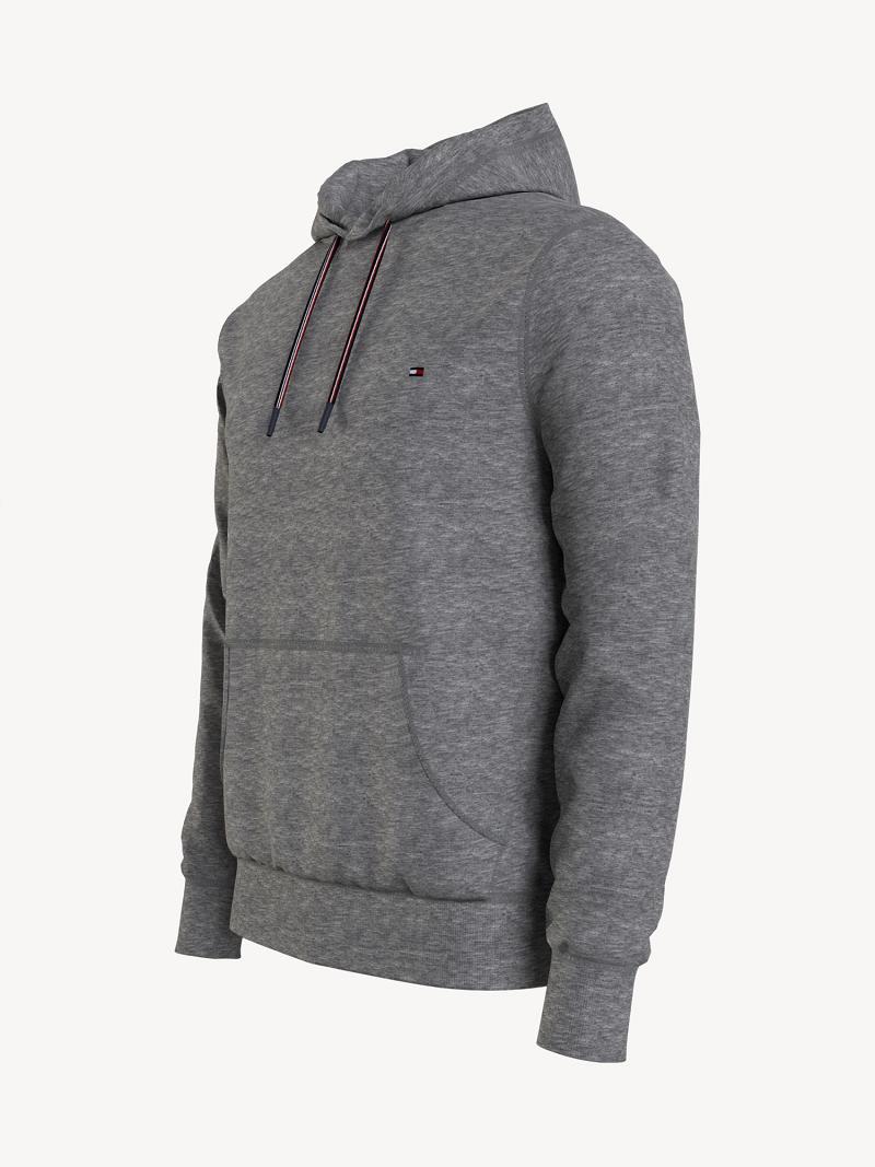 Sudadera Con Capucha Tommy Hilfiger Essential solid popover Grises | MX_M31442