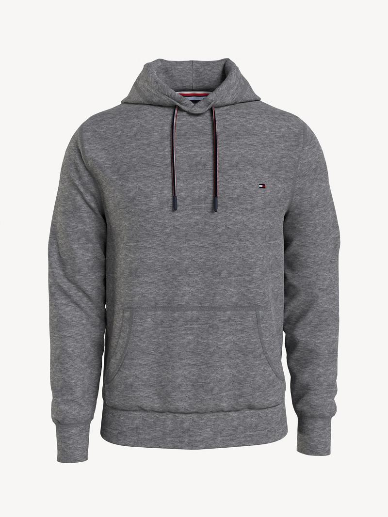 Sudadera Con Capucha Tommy Hilfiger Essential solid popover Grises | MX_M31442