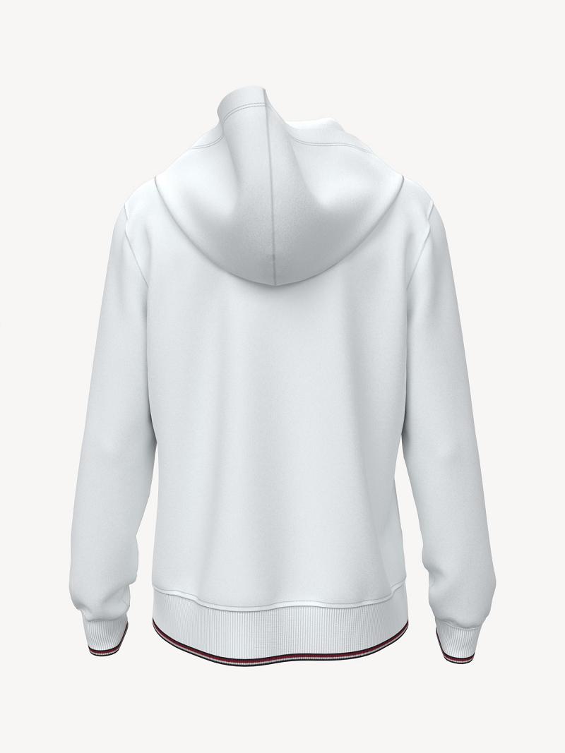 Sudadera Con Capucha Tommy Hilfiger Essential Blancos | MX_W21142