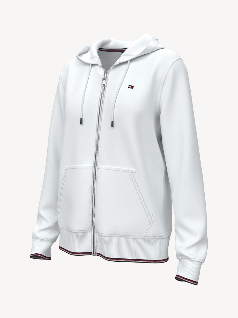 Sudadera Con Capucha Tommy Hilfiger Essential Blancos | MX_W21142