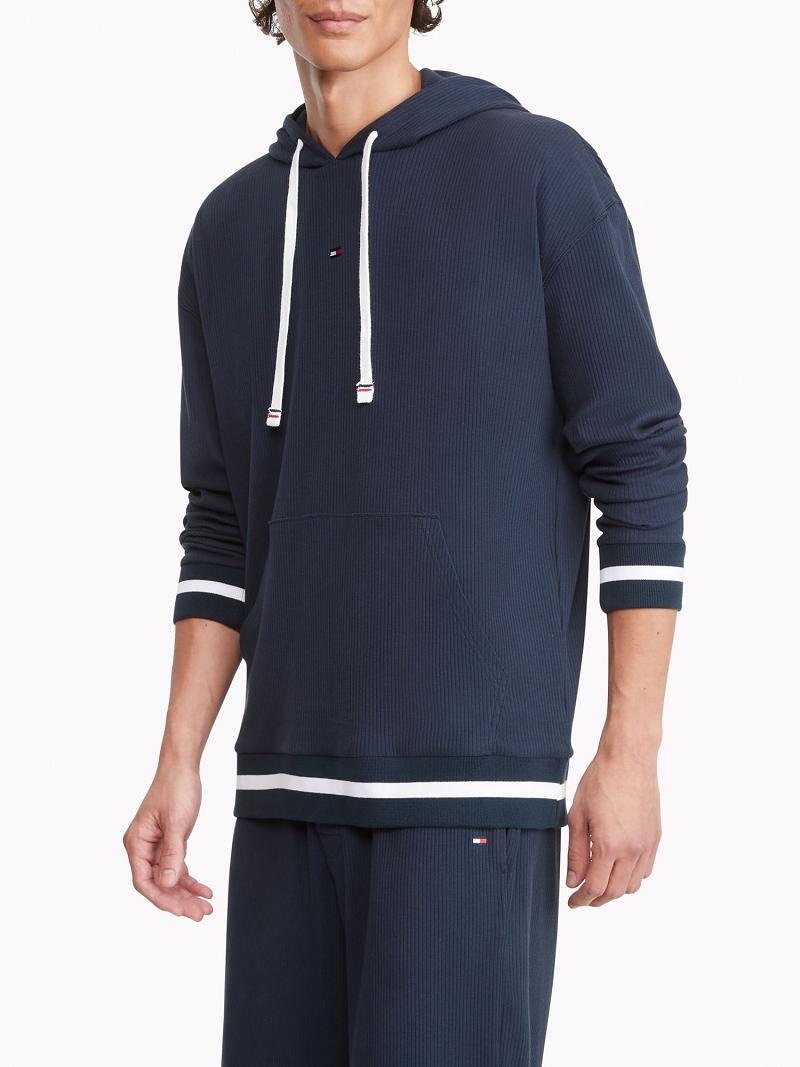 Sudadera Con Capucha Tommy Hilfiger Lounge Azul Marino | MX_M31447