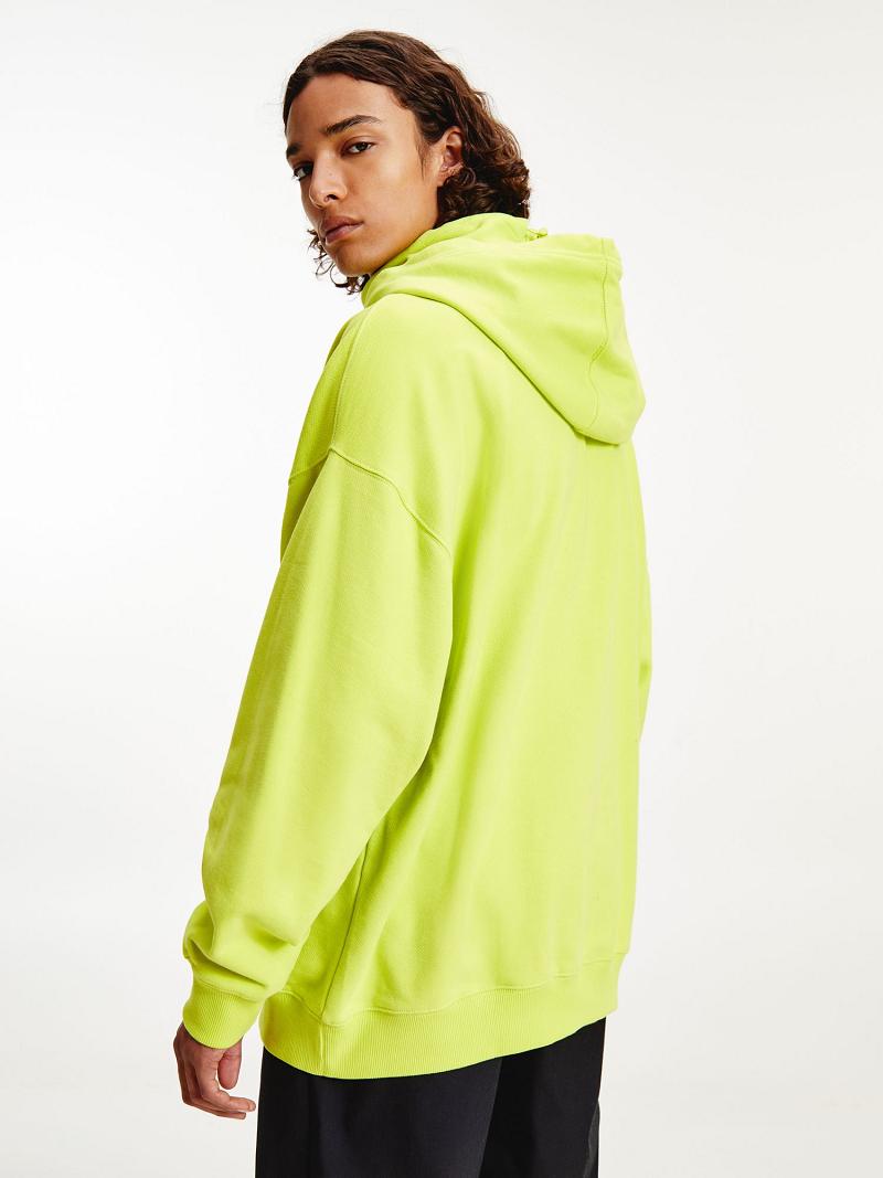 Sudadera Con Capucha Tommy Hilfiger Modern reflective flag Verdes | MX_M31449