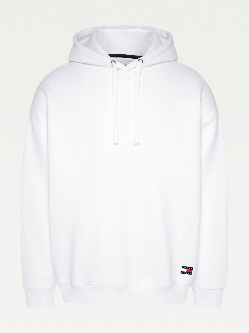 Sudadera Con Capucha Tommy Hilfiger Organic cotton modern Blancos | MX_M31455