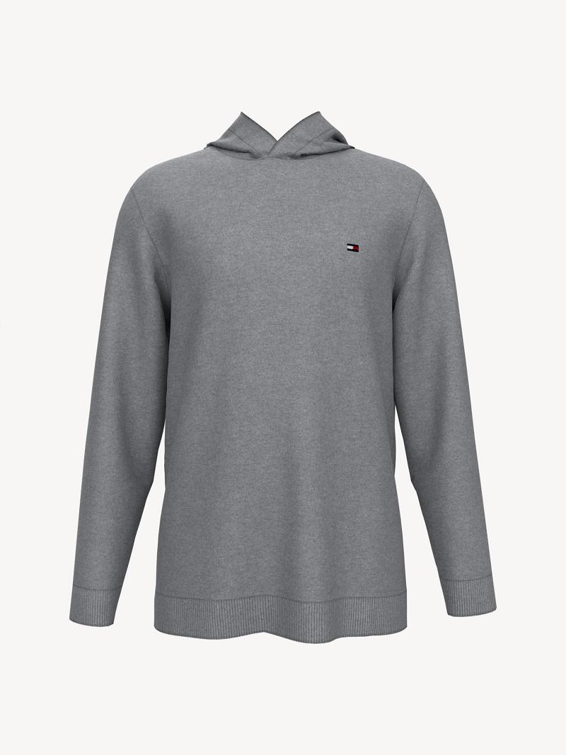 Sudadera Con Capucha Tommy Hilfiger Sueter Grises | MX_B2034