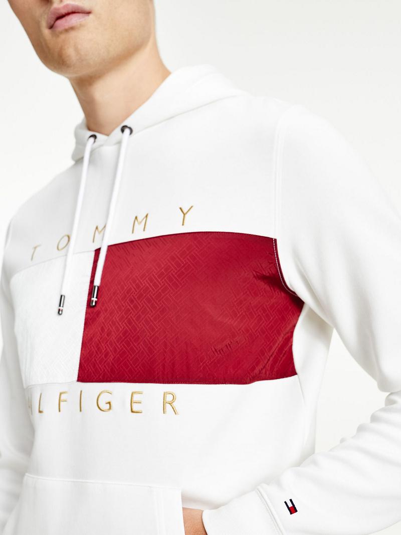 Sudadera Con Capucha Tommy Hilfiger Year of the Tiger Logo Blancos | MX_M31471