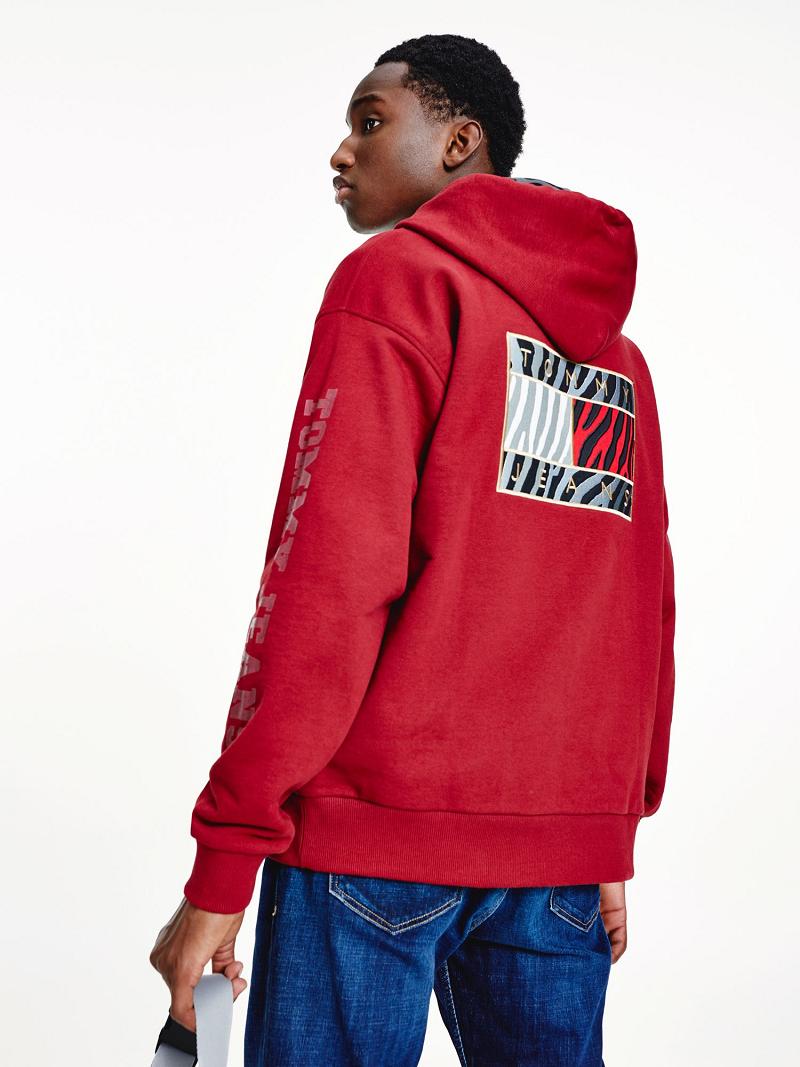 Sudadera Con Capucha Tommy Hilfiger Year of the Tiger Rojos | MX_W21168