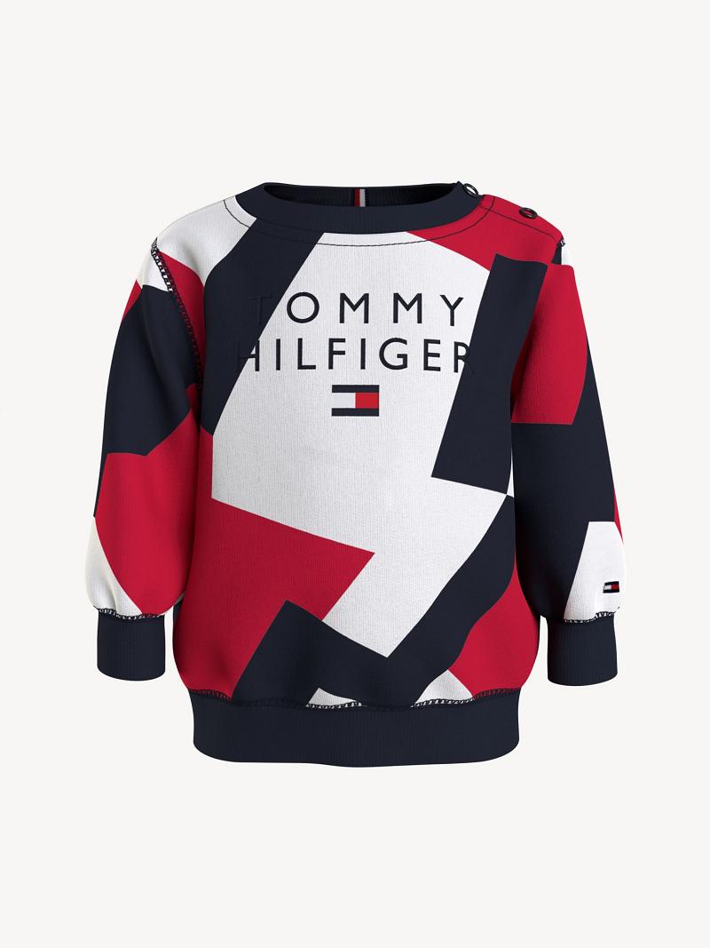 Sudaderas Tommy Hilfiger Babies\' Jigsaw Rojos | MX_G1187