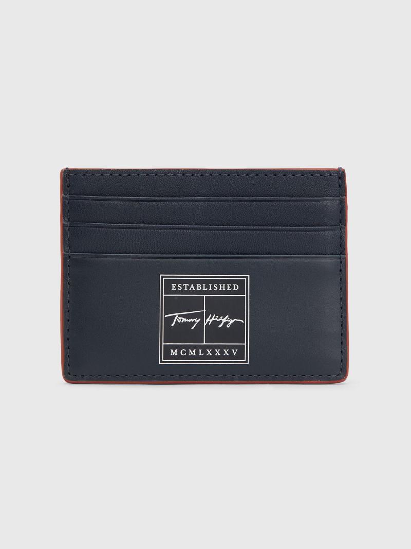 Tarjeteros Tommy Hilfiger Signature Negros | MX_M31724