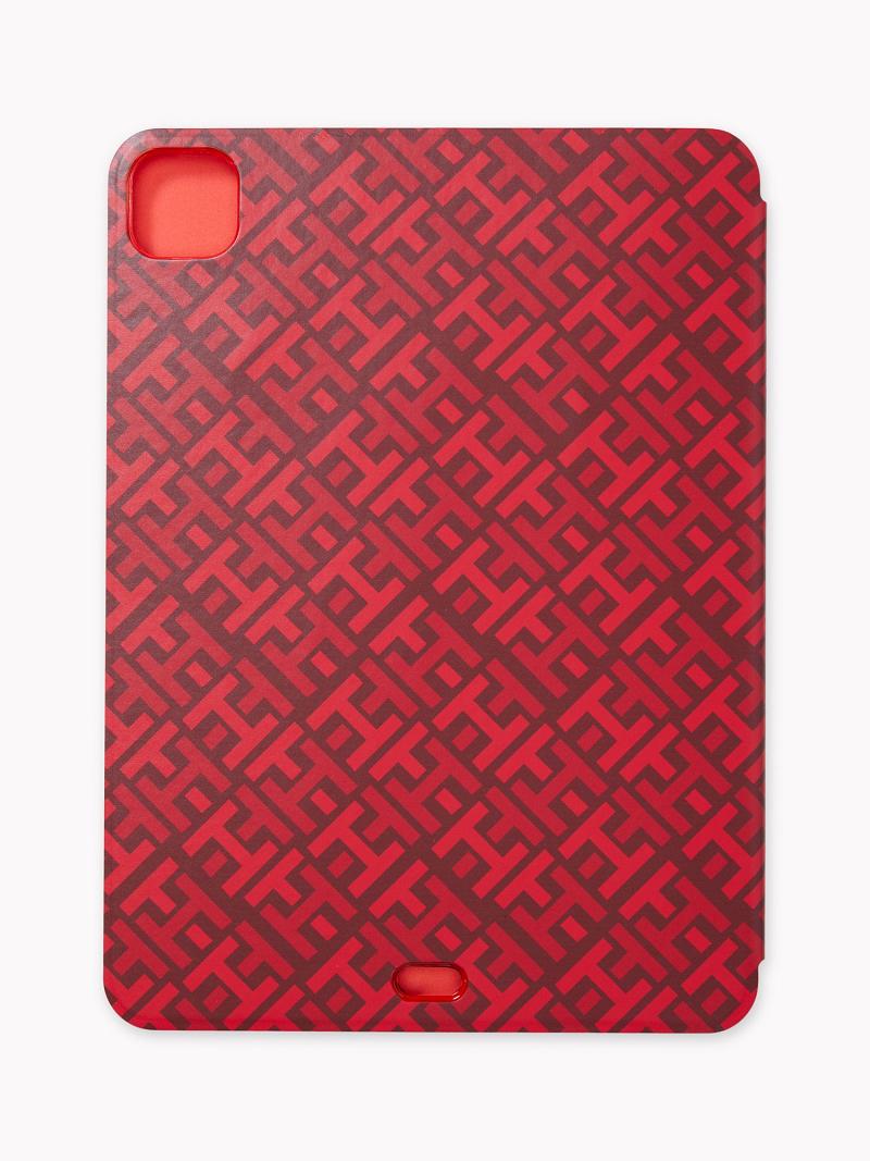 Technology Tommy Hilfiger Monogram iPad Case Rojos | MX_M31783