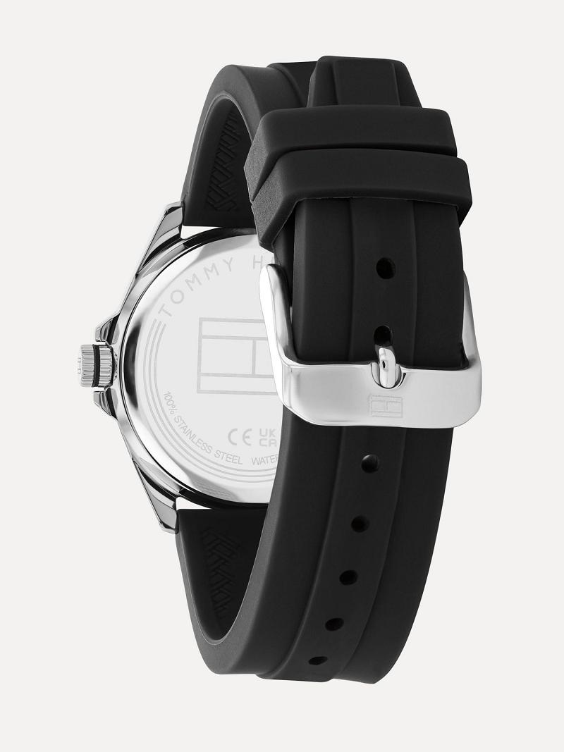 Technology Tommy Hilfiger Watch with Silicona Correa Negros | MX_B2304