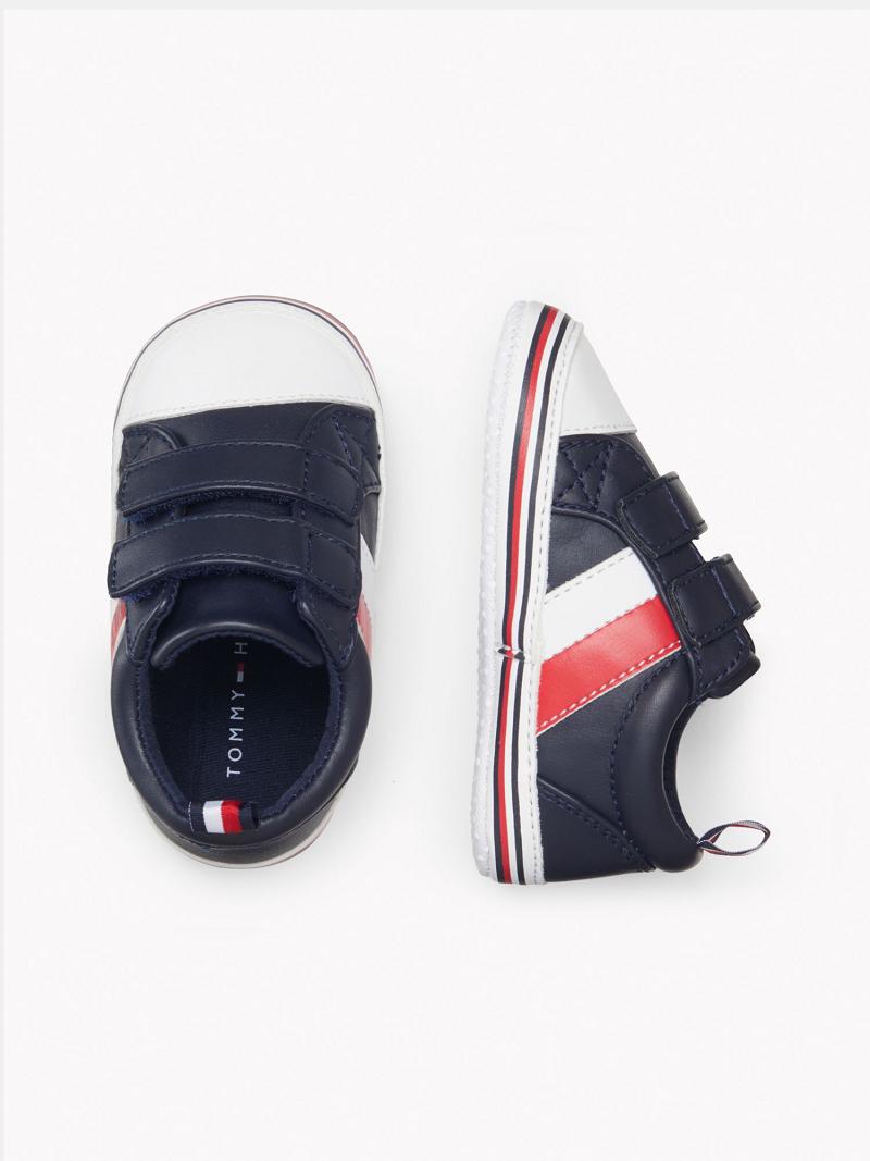 Tenis Tommy Hilfiger Babies' Signature Stripe Azules | MX_B2234