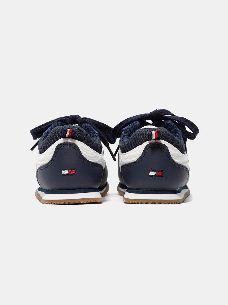 Tenis Tommy Hilfiger Flag Blancos | MX_B2236