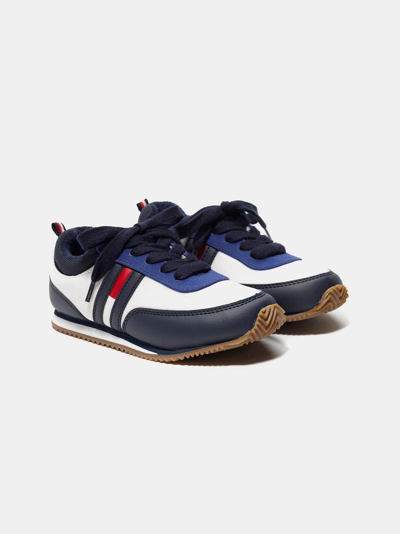 Tenis Tommy Hilfiger Flag Blancos | MX_B2236