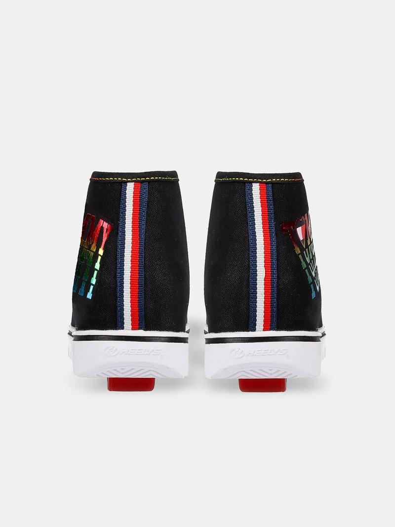 Tenis Tommy Hilfiger Heelys® Tommy Love High Top Negros | MX_B2238