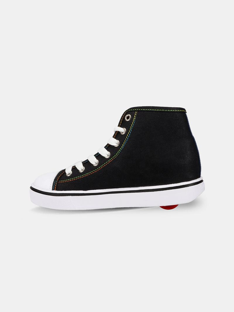 Tenis Tommy Hilfiger Heelys® Tommy Love High Top Negros | MX_B2238