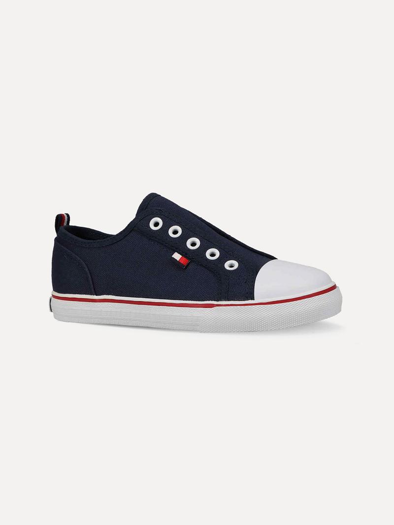 Tenis Tommy Hilfiger Laceless Azul Marino | MX_B2239