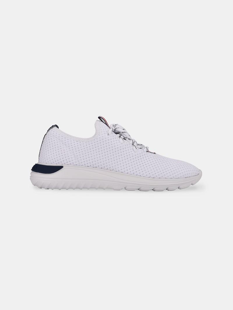 Tenis Tommy Hilfiger Mesh Stripe Blancos | MX_W21637