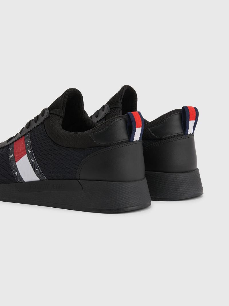 Tenis Tommy Hilfiger Tj running Negros | MX_M31636