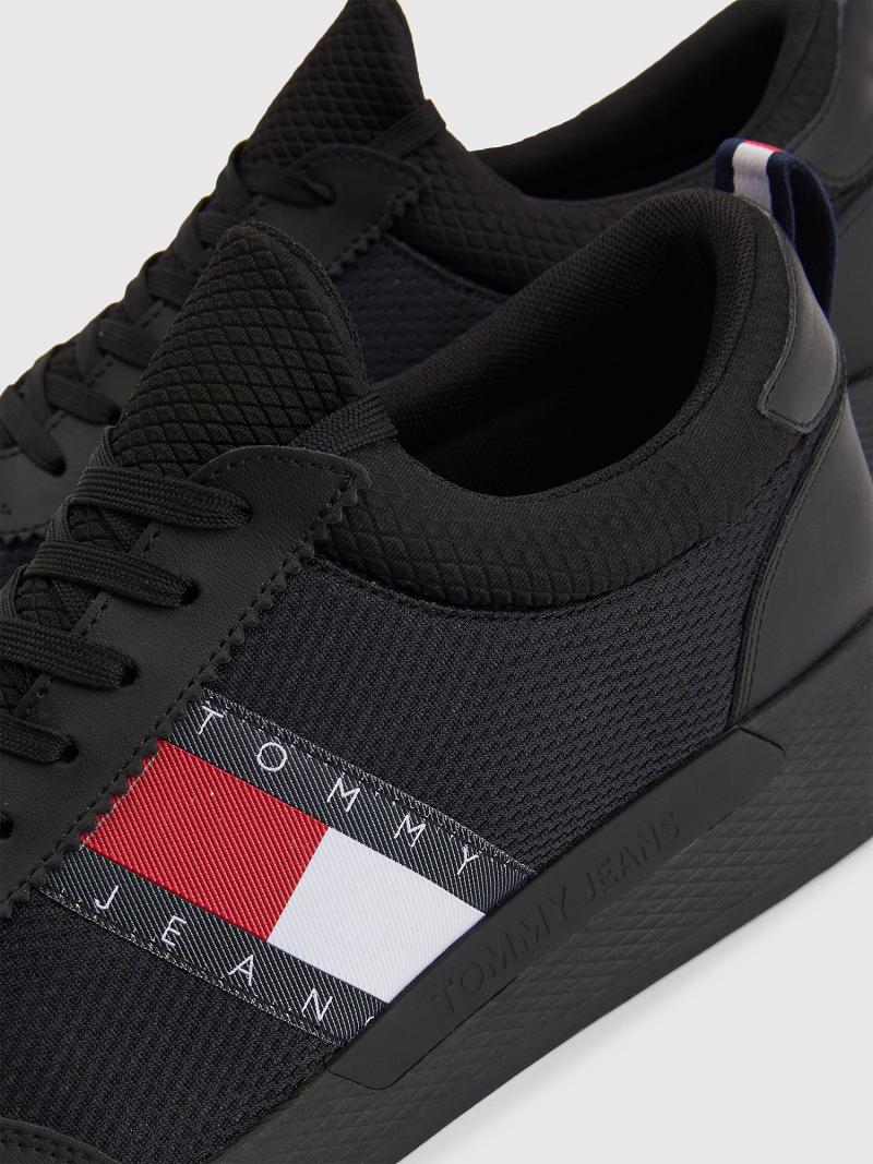 Tenis Tommy Hilfiger Tj running Negros | MX_M31636