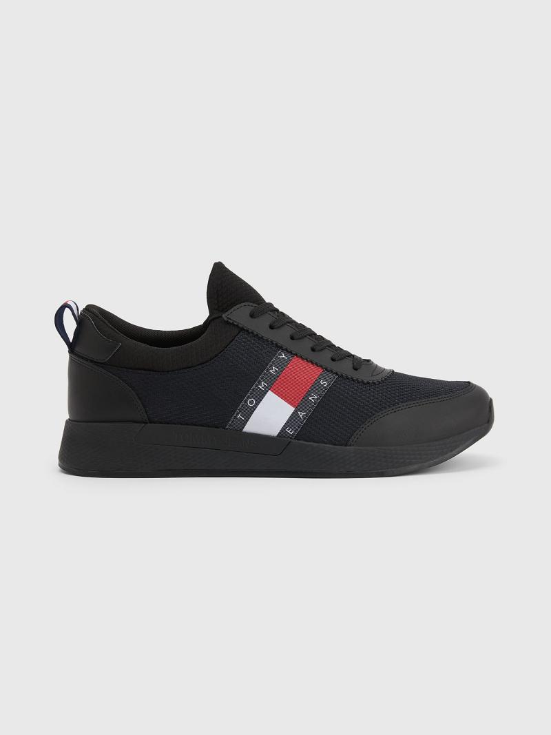 Tenis Tommy Hilfiger Tj running Negros | MX_M31636