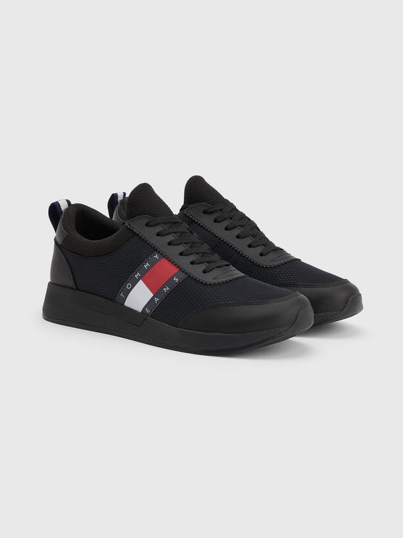 Tenis Tommy Hilfiger Tj running Negros | MX_M31636