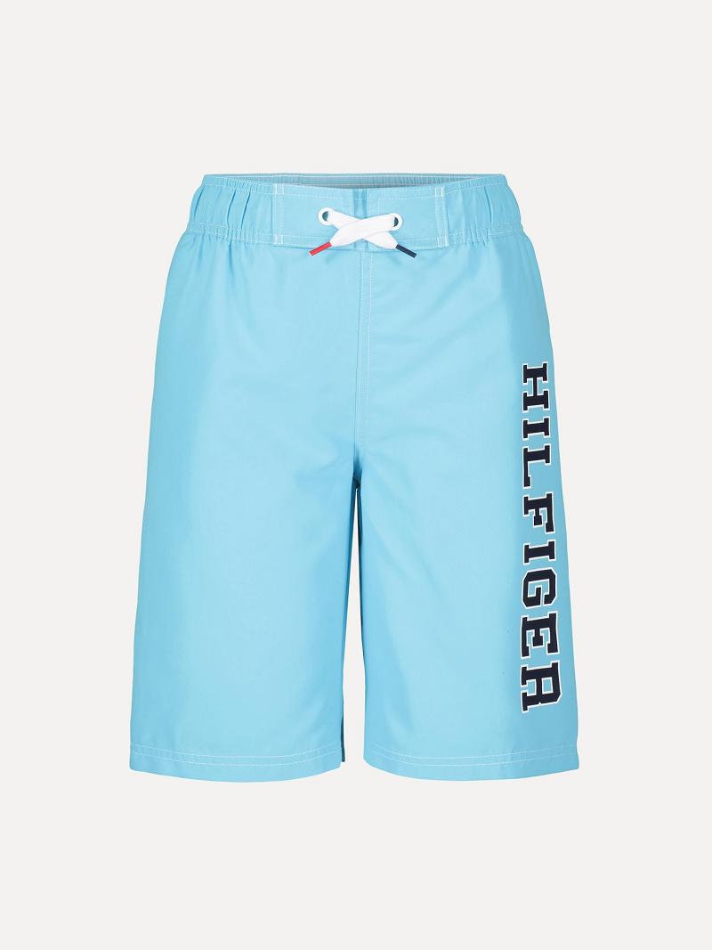 Trajes De Baño Tommy Hilfiger Big Hilfiger Trunk Azules | MX_B2145