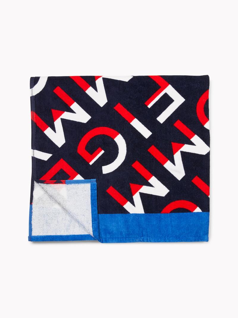 Trajes De Baño Tommy Hilfiger Hilfiger Diagonal Beach Towel Multicolor | MX_M31099