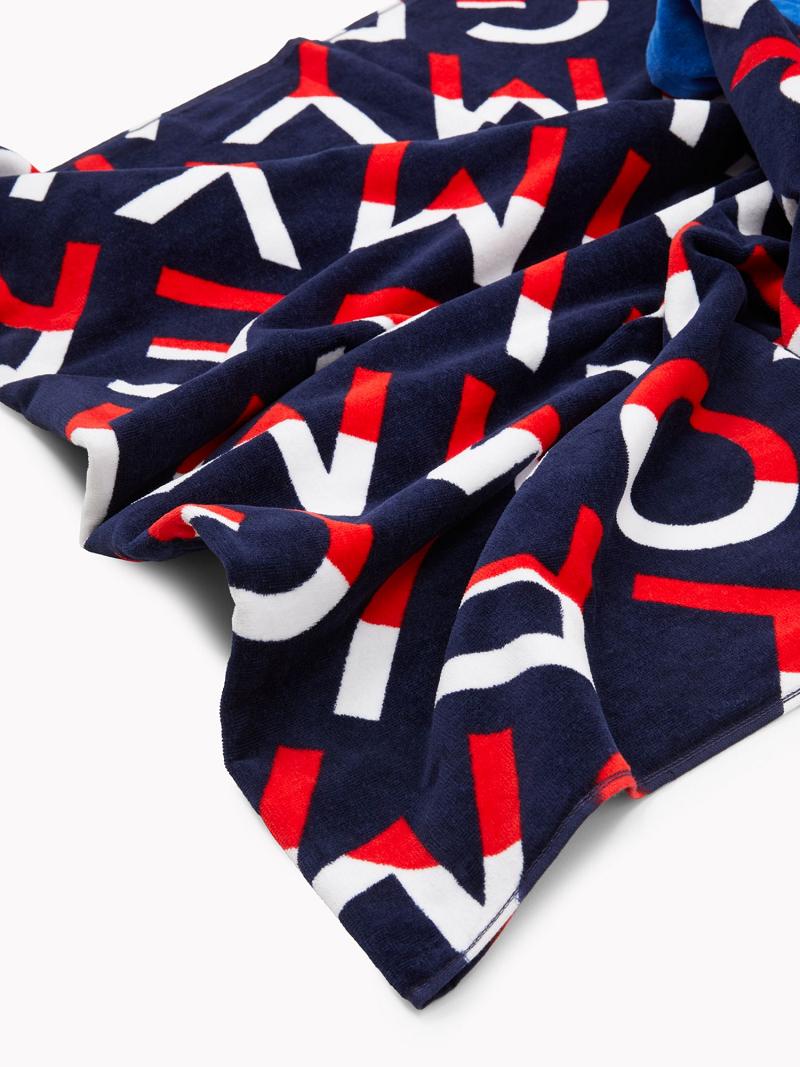 Trajes De Baño Tommy Hilfiger Hilfiger Diagonal Beach Towel Multicolor | MX_M31099