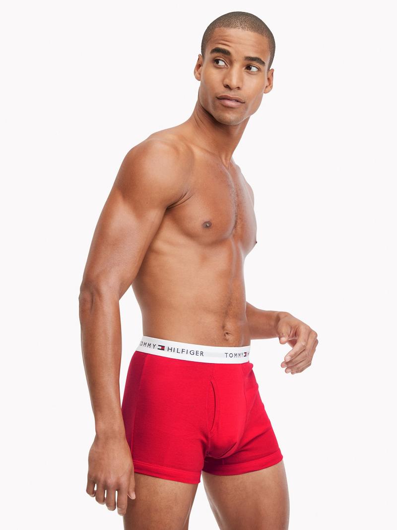 Trunks Tommy Hilfiger Algodon classics trunk 3pk Rojos | MX_M31497