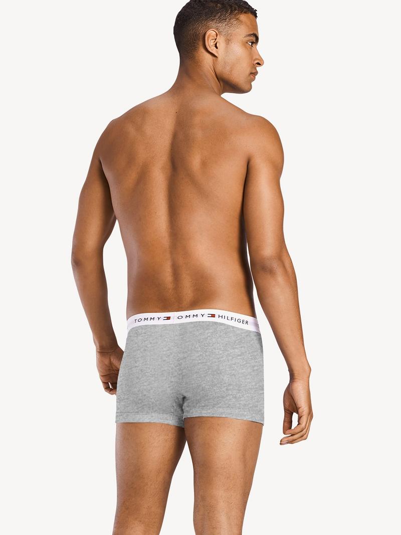 Trunks Tommy Hilfiger Algodon classics trunk 3pk Grises Claro | MX_M31500