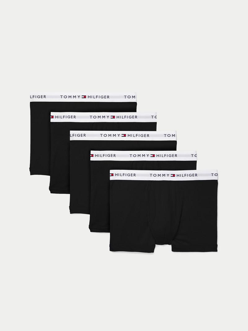 Trunks Tommy Hilfiger Algodon classics trunk 5pk Negros | MX_M31504