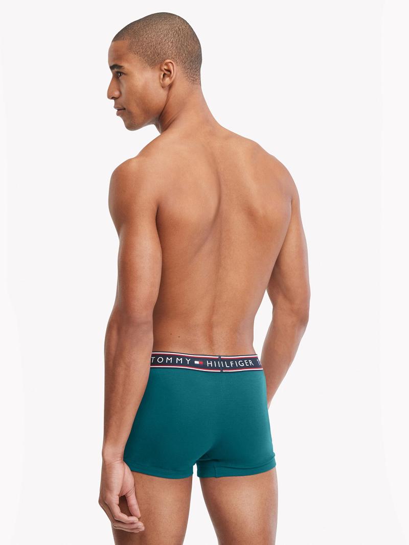 Trunks Tommy Hilfiger Algodon stretch trunk 3pk Verde Oliva | MX_M31509