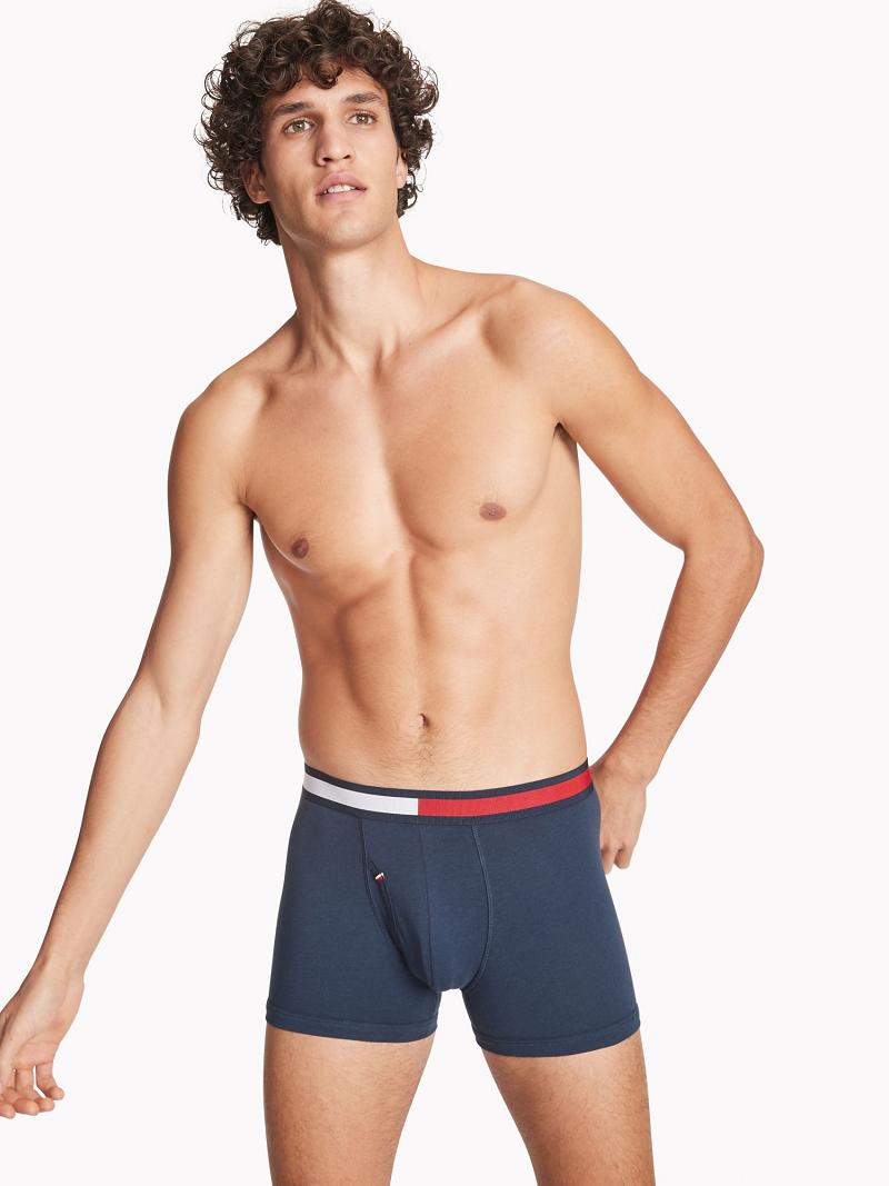 Trunks Tommy Hilfiger Cool stretch trunk Azules | MX_M31491