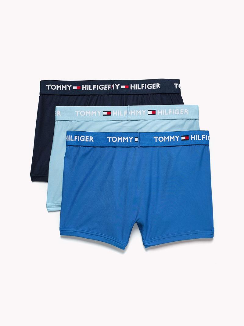 Trunks Tommy Hilfiger Everyday microfiber trunk 3pk Azules Multicolor | MX_M31515