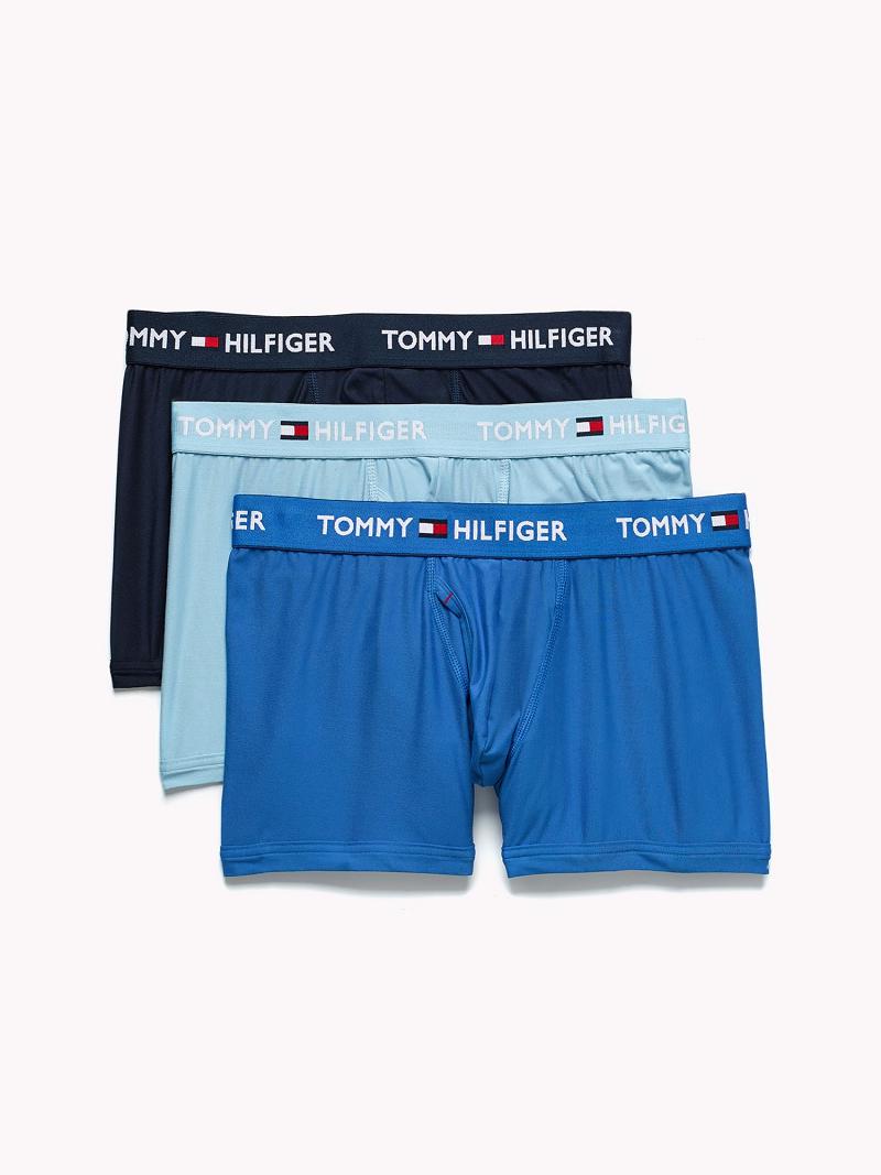 Trunks Tommy Hilfiger Everyday microfiber trunk 3pk Azules Multicolor | MX_M31515