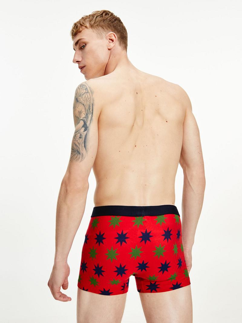 Trunks Tommy Hilfiger Organic cotton trunk Rojos Negros | MX_M31524