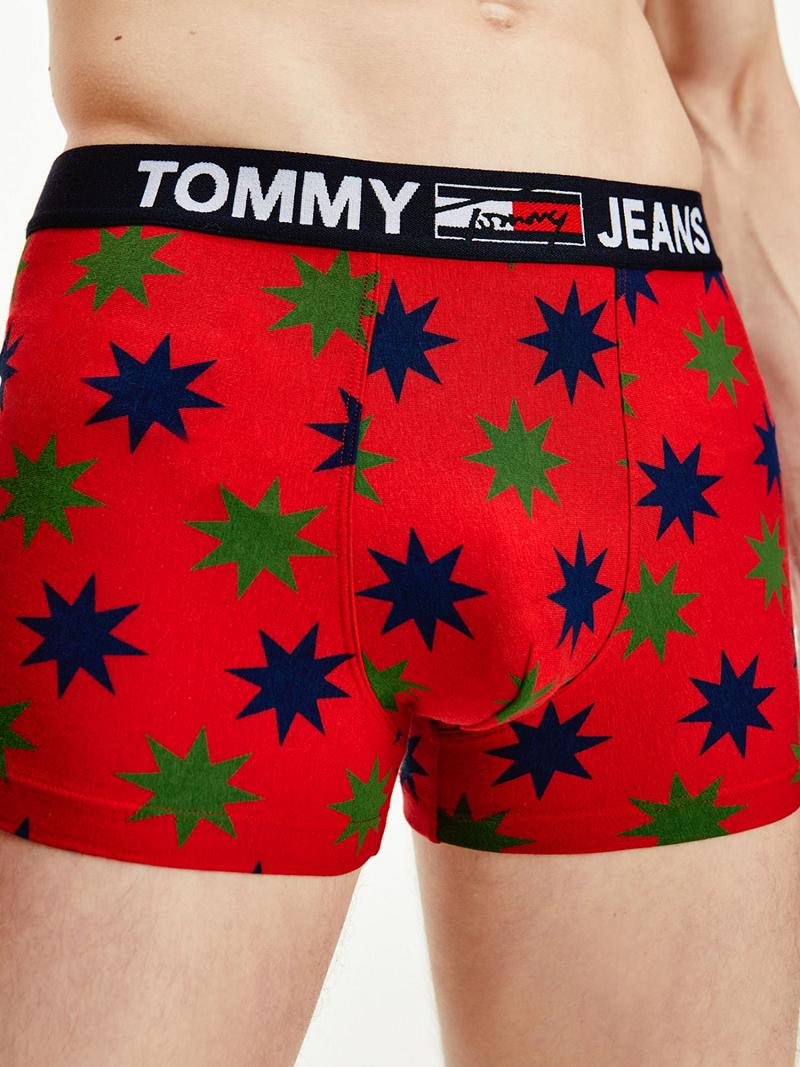 Trunks Tommy Hilfiger Organic cotton trunk Rojos Negros | MX_M31524