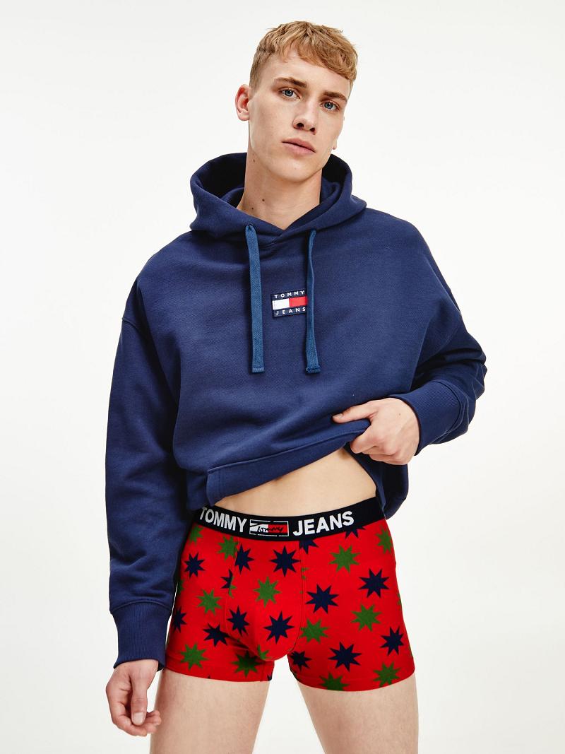 Trunks Tommy Hilfiger Organic cotton trunk Rojos Negros | MX_M31524