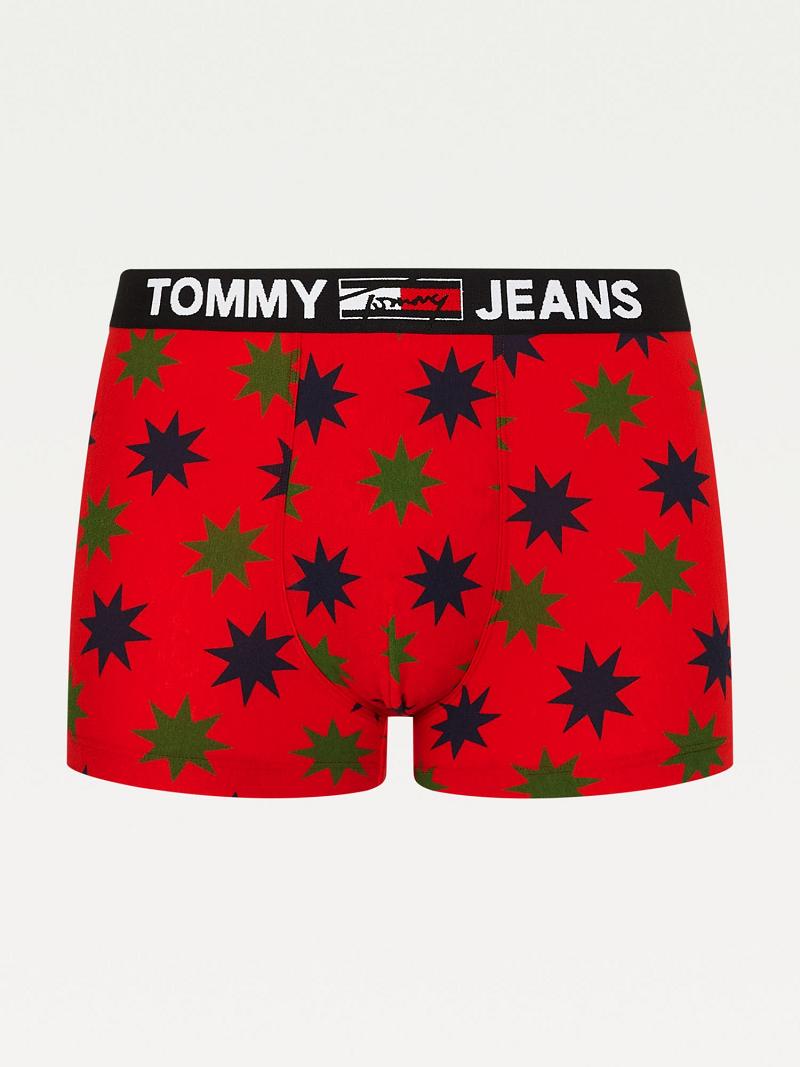 Trunks Tommy Hilfiger Organic cotton trunk Rojos Negros | MX_M31524