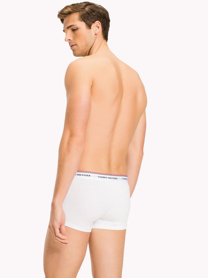 Trunks Tommy Hilfiger Premium essentials low rise trunk 3pk Blancos | MX_M31526