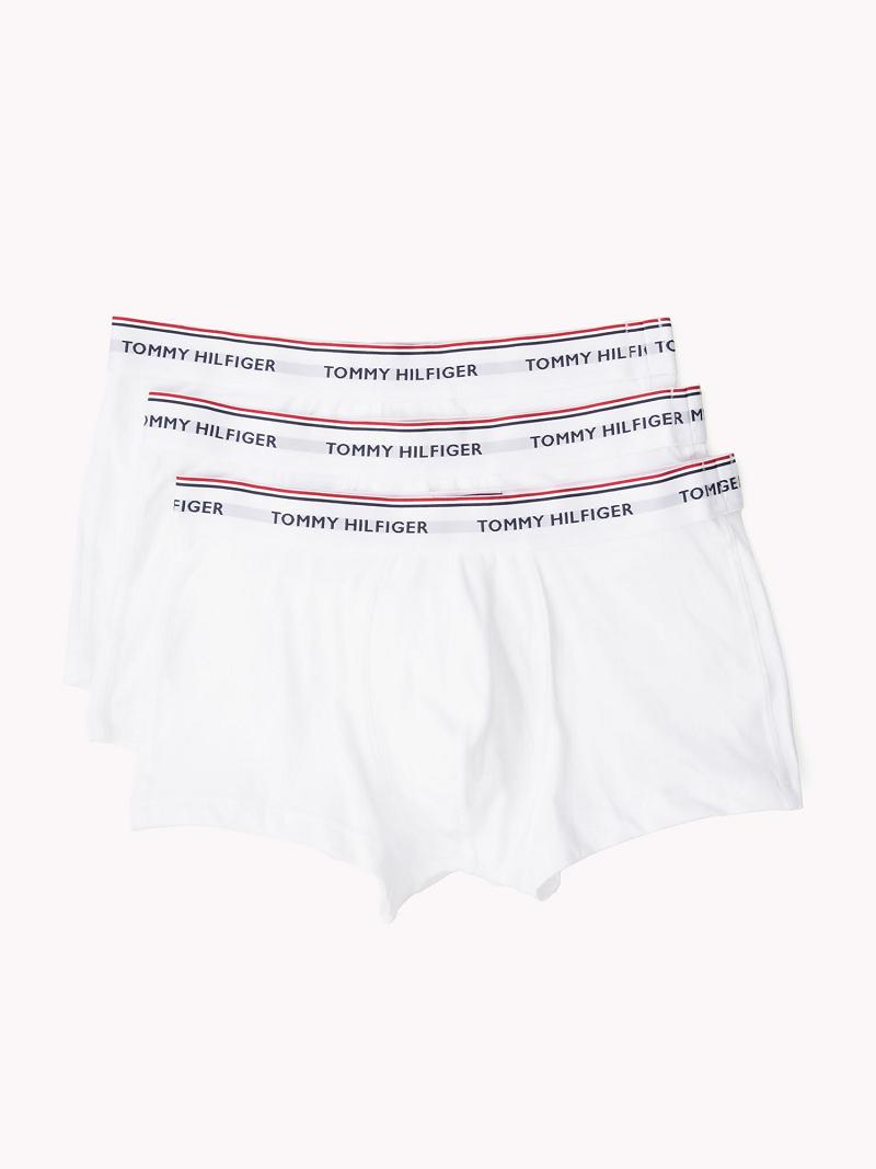 Trunks Tommy Hilfiger Premium essentials low rise trunk 3pk Blancos | MX_M31526