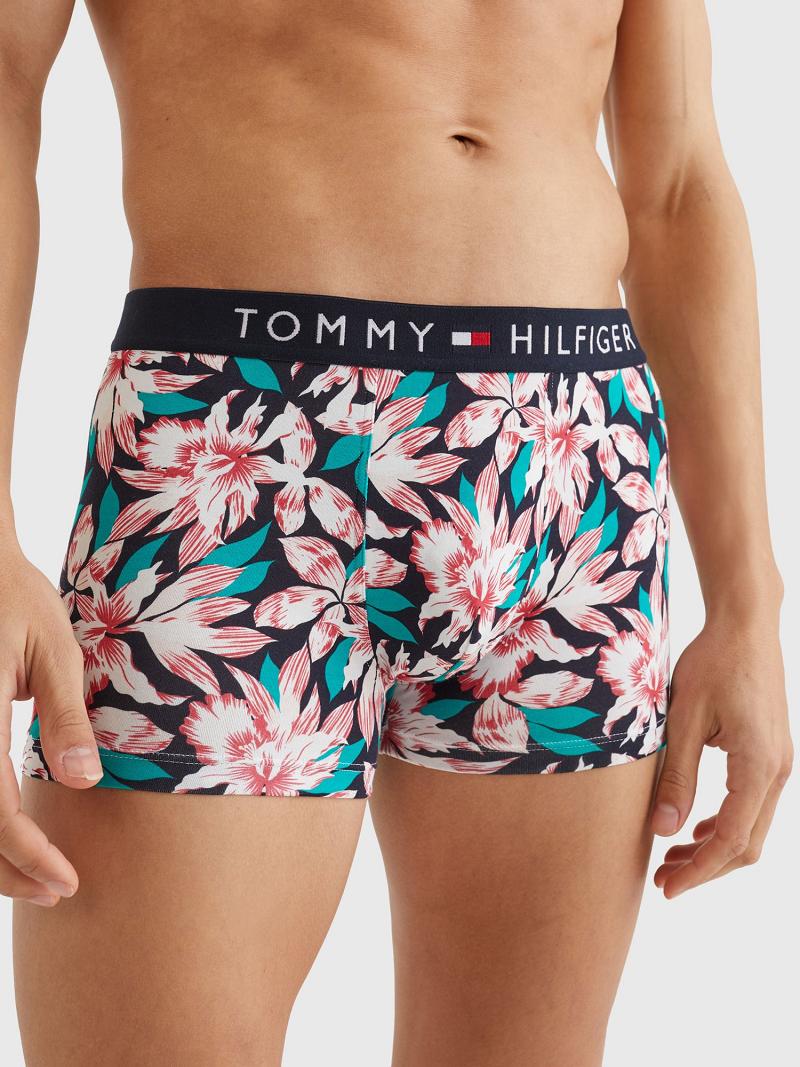 Trunks Tommy Hilfiger Stretch cotton printed trunk Multicolor | MX_M31528