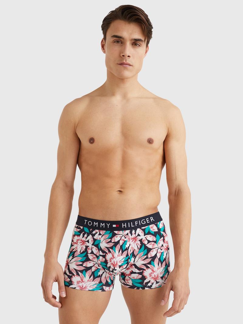 Trunks Tommy Hilfiger Stretch cotton printed trunk Multicolor | MX_M31528