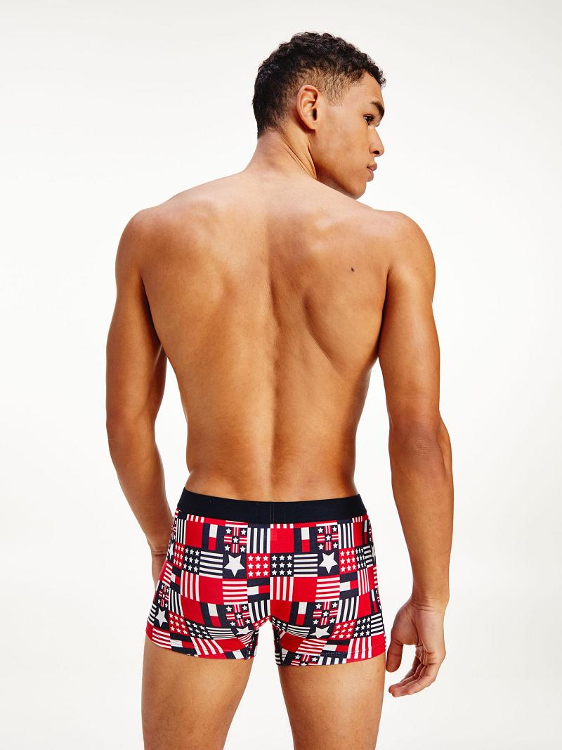 Trunks Tommy Hilfiger Tommy original cotton trunk Azul Marino Rojos | MX_M31534