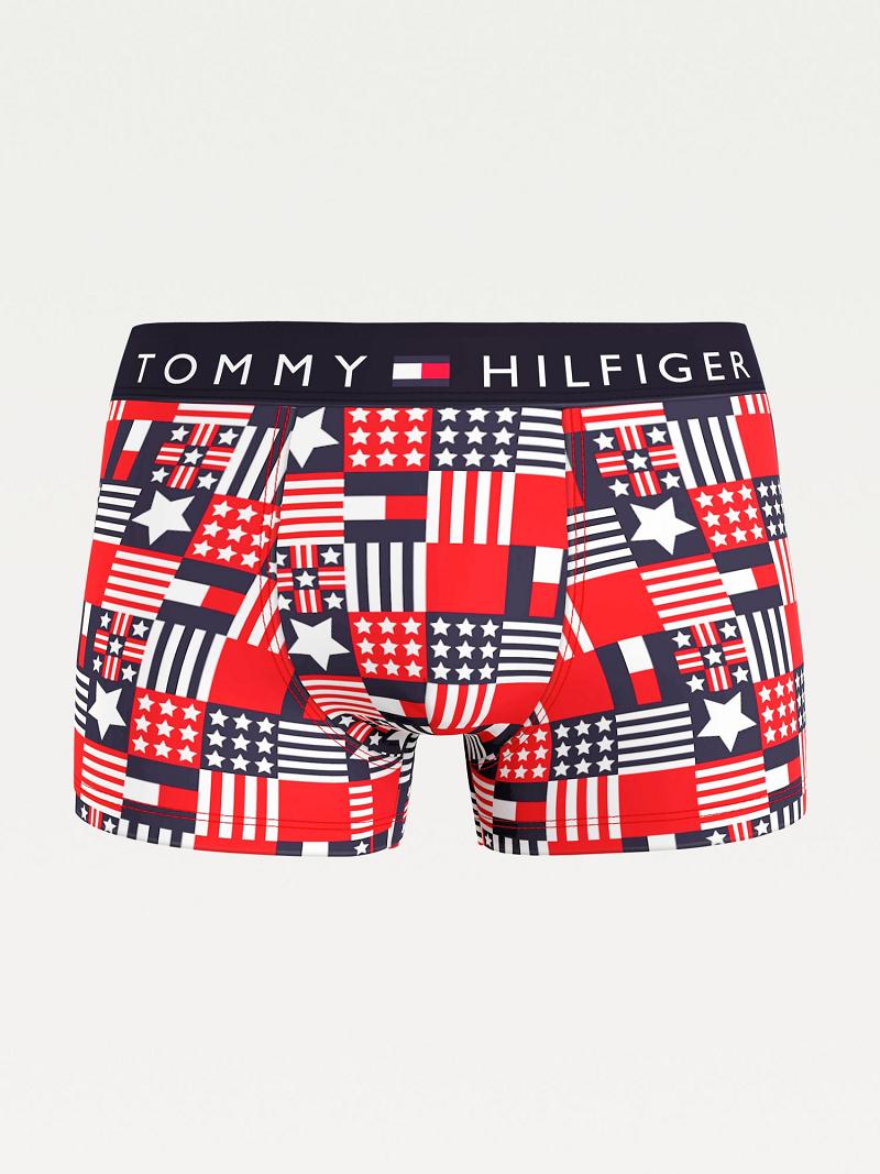 Trunks Tommy Hilfiger Tommy original cotton trunk Azul Marino Rojos | MX_M31534