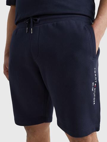 Bermudas Tommy Hilfiger Big and tall logo sweatshort Azul Marino | MX_M31192